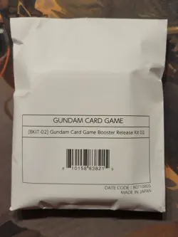 1x Gundam Card Game Booster Release Kit 02 [BKIT-02] *FACTORY SEALED* NEW - Image 1