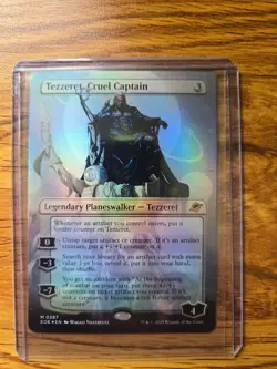 Tezzeret, Cruel Captain (Borderless) Edge of Eternities Foil - Image 1