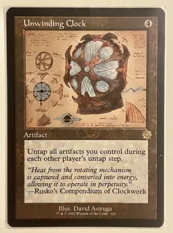 Unwinding Clock (Schematic) The Brothers' War: Retro Frame Artifacts Regular - Image 1