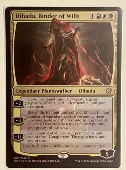 Near Mint x 1 Dihada, Bindre of Wills - Foil Commander: Dominaria United - Image 1