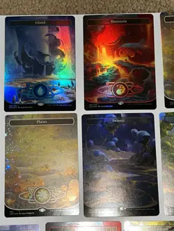 MTG Full Art Galaxy & Regular Foil Unfinity Not Orbital Complete Set 10 Cards NM - Image 2