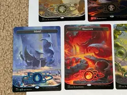 MTG Full Art Galaxy & Regular Foil Unfinity Not Orbital Complete Set 10 Cards NM - Image 5