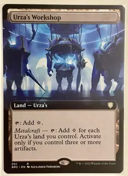 Urza's Workshop (Extended Art) Commander: the Brothers' War Regular - Image 1