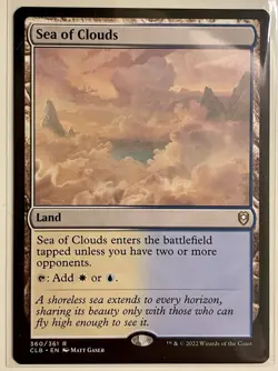 MTG, Sea of Clouds Commander Legends: Battle for Baldur's Gate Regular NM - Image 1