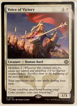 Voice of Victory Tarkir: Dragonstorm Regular - Image 1