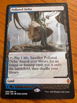 Polluted Delta Zendikar Rising Expeditions Regular - Image 1