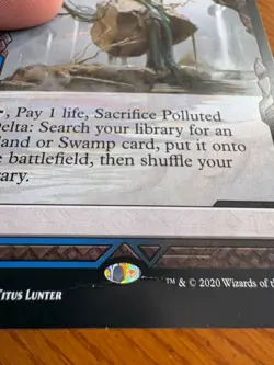 Polluted Delta Zendikar Rising Expeditions Regular - Image 2