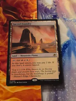 EOE Edge of Eternities 0256 Sacred Foundry - Image 1