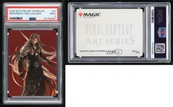 Sephiroth Fabled Soldier Magic: Final Fantasy Art Series PSA 9 MINT - Image 3