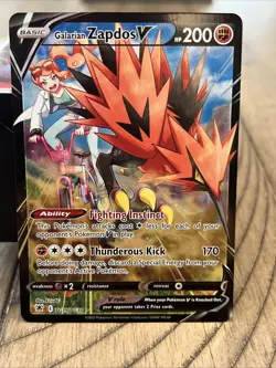 Pokemon TCG Galarian Zapdos v Astral Radiance Trainer Gallery TG19/TG30 - Image 2