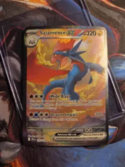1x Salamence ex - 187/159 - Special Illustration Rare NM-Mint Pokemon SV09 - WOW - Image 1