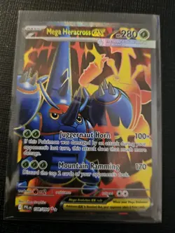 Mega Heracross ex 108/094 Me02: Phantasmal Flames Holo POKEMON TCG NM - Image 1