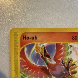 Pokemon TCG Ho-oh Promo Wotc Basic 80HP 52/53 2002 Regular Mitsuhiro Arita - Image 2