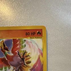Pokemon TCG Ho-oh Promo Wotc Basic 80HP 52/53 2002 Regular Mitsuhiro Arita - Image 3