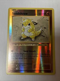 Pokemon TCG Sandshrew XY Evolutions 54/108 Reverse Holo Common - Image 1