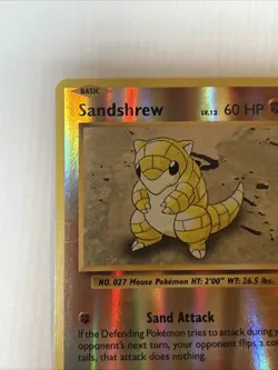 Pokemon TCG Sandshrew XY Evolutions 54/108 Reverse Holo Common - Image 3