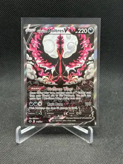 2021 Pokemon SWSH Chilling Reign Galarian Moltres V #177/198 - Image 1