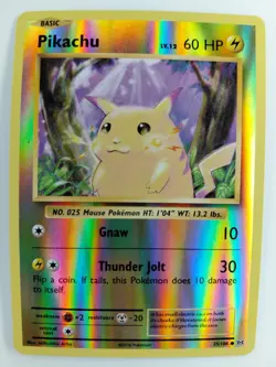 Pokemon TCG Pikachu 35/108 XY Evolutions Reverse Holo - NM Near Mint - Image 1
