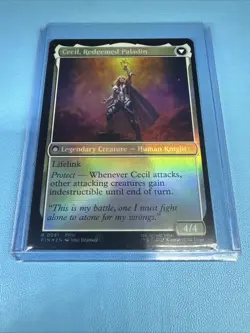 Cecil, Dark Knight Redeemed Paladin - 91 -Magic: Final Fantasy MTG - Rare - FOIL - Image 2