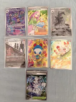 Pokemon Ascended Heroes - Lot Of 7 - Dugtrio Scorbunny Marill - NM - Image 1