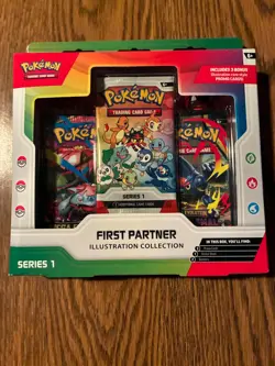 Pokemon TCG First Partner Series 1 Illustration Collection SEALED - Image 1