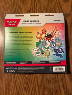 Pokemon TCG First Partner Series 1 Illustration Collection SEALED - Image 2