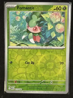 Pokemon - Fomantis 013/182 - Destined Rivals Reverse Holo - NM - Image 1