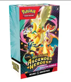 Pokemon TCG Ascended Heroes Booster Bundle Confirmed Order - Image 1