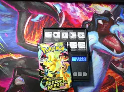 VERY HEAVY! GOD PACKUU SIRUU 22.59g Ascended Heroes Pokemon TCG Booster (SEALED) - Image 1