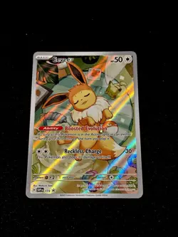 Eevee SVP 173 Black Star Promo Holo NM/M – Pokemon Scarlet & Violet Promo - Image 1