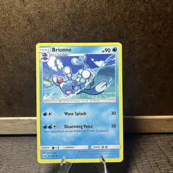 Brionne 40/149 Uncommon Sun & Moon Base Pokemon - Image 1