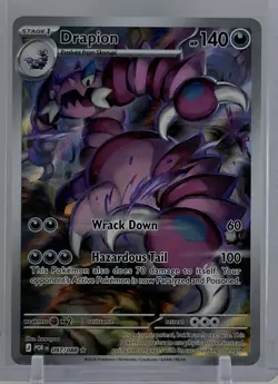 Drapion 2026 Pokemon TCG #087/088 ME03 Perfect Order Illustration Rare Holo - Image 1