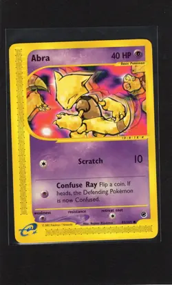 Abra 93/165 - Pokemon Expedition TCG Set - Uncommon Non-Holo NM - Image 1