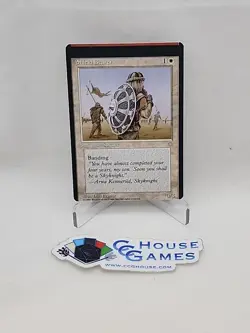 Shield Bearer MISPRINT MISCUT HIGH GLOSS WAX BACK Ice Age MTG Magic *CCGHouse* - Image 1