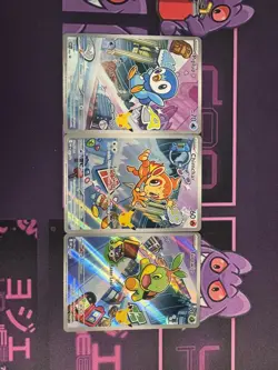 Pokemon First Partner Illustration Set Series 1 Promo 40 41 42 Sinnoh 2026 - Image 1