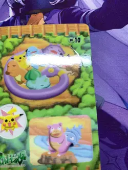 NM Pokemon Bandai Sealdass 1998 Fancy Graffiti #10 Japanese #415 - Image 3