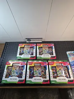 Pokemon TCG: First Partner Illustration Collection - NEW SEALED x5 - Image 1