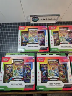 Pokemon TCG: First Partner Illustration Collection - NEW SEALED x5 - Image 2