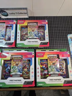 Pokemon TCG: First Partner Illustration Collection - NEW SEALED x5 - Image 3