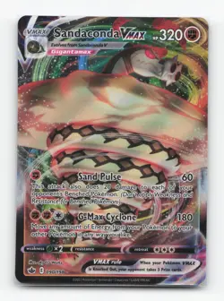 Pokemon TCG - Sandaconda VMAX 090/198 Near Mint Holo VMAX Rare Chilling Reign - Image 1