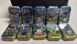 Pokemon TCG Ascended Heroes ME2.5 Mini Tin Lot (10) - Image 1