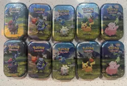 Pokemon TCG Ascended Heroes ME2.5 Mini Tin Lot (10) - Image 3