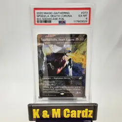 MTG - Ikoria - Spacegodzilla, Death Corona - Foil - Graded - PSA 6.0 - Vintage - Image 1