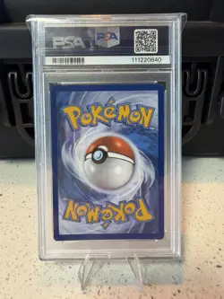 Pokemon Ninetales PSA 8 Illustration Rare Holo SV03 Obsidian Flames 199/197 2023 - Image 2