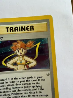 Pokemon TCG Misty Trainer #18 [LP++] 1st Edition Gym Heroes Excellent Condition - Image 5
