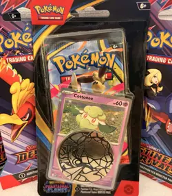Pokemon TCG Bundle: Mystery W/ 1 Holo + 4 Destined Rivals + 1 Phantasmal Flame - Image 1