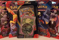Pokemon TCG Bundle: Mystery W/ 1 Holo + 4 Destined Rivals + 1 Phantasmal Flame - Image 2