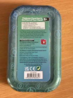 Pokemon TCG Kanto Friends Mini Tin Pikachu Collectible Box - EMPTY - Image 2