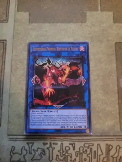 YUGIOH PROMETHEAN PRINCESS BESTOWER OF FLAMES PHNI-EN052 ULTRA 1ST ED NM - Image 1