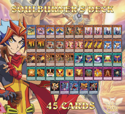 Yugioh VRAINS! Complete Soulburner Deck! Salamangreat Heatleo + **HOT** + Bonus - Image 1